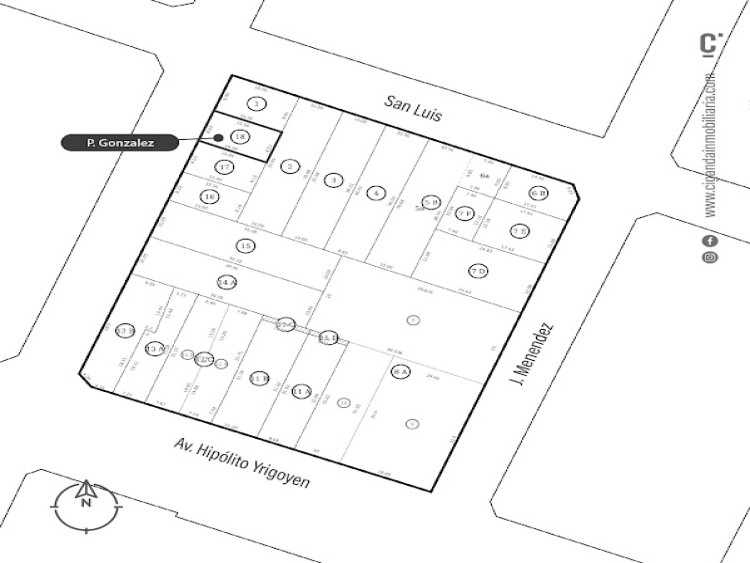 Casa en Venta en Pergamino - PRUDENCIO GONZALEZ AL 300