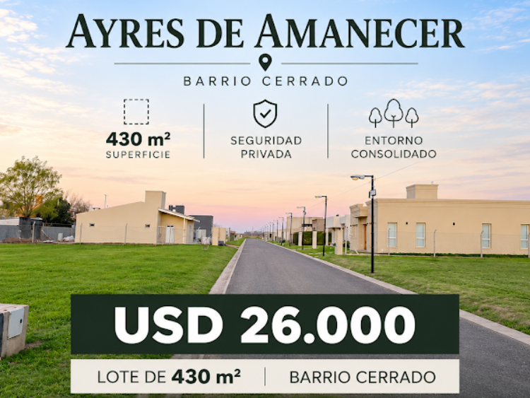 Terreno en Venta en Pergamino - AYRES DE AMANECER- VIAJANTES